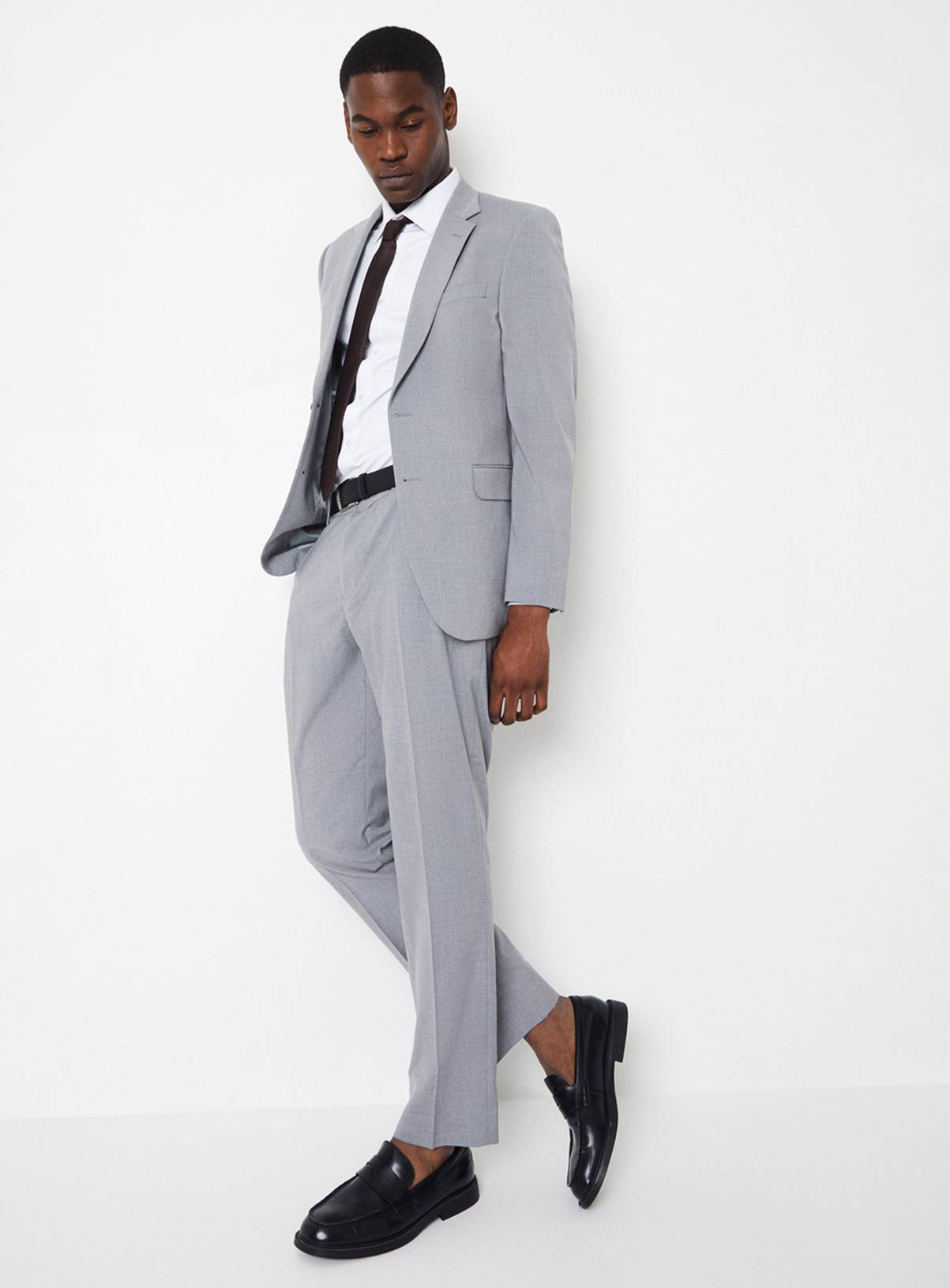 BURTON Tailored Fit Essential Suit Trousers 34S - Image 4